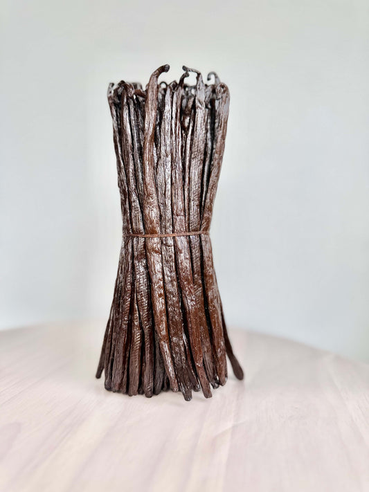 Bündel Bourbon-Vanilleschoten 18 cm+ Gourmet – extra lang, aromastark und Premiumqualität.